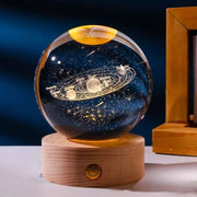 Crystal Ball Night Light β 3D Engraved