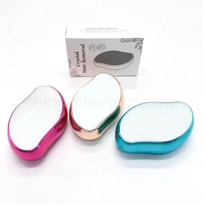 ECVV Hair Eraser for Women and Men, Reusable Crystal Hair Remover Magic Painless Exfoliation Hair Removal Tool, Magic Hair Eraser for Back Arms Legs