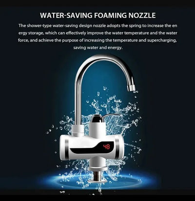 Electric Faucet Tap, Electric Hot & Cold Water Tap, Instant Water Heater